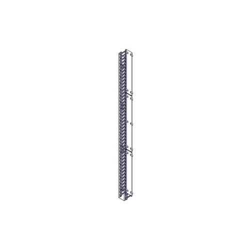 Systeme Electric vertical cable manager, Excelente series, plastic fingers, with cover, for 48U cabinets 750mm and 800mm wide Systeme Electric vertical cable manager, Excelente series, plastic fingers, with cover, for 48U cabinets 750mm and 800mm wide