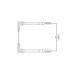 Systeme Electric vertical cable manager, Excelente series, plastic fingers, with cover, for 48U cabinets 750mm and 800mm wide