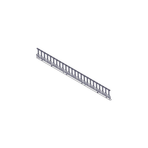 Systeme Electric, серия Excelente, 48U, пластиковые пальцы, однорядный, на две стороны