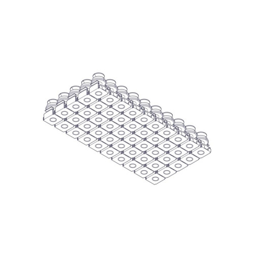Mounting kit Systeme Electric, Uniprom series, M6 (screw, washer, snap nut), pack of 50 pcs.