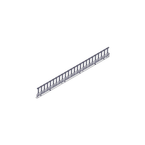 Systeme Electric, серия Excelente, 48U, пластиковые пальцы, однорядный, на две стороны
