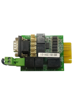 Релейная карта  POWERCOM AS400 mini, сухие контакты с гальванической развязкой, для ИБП серий MAS/MRT/MAC./ Powercom AS400 mini dry contact I/O card for MAS/MRT/MAC.