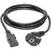Кабель питания C13 to Schuko, 10A, 250V, 17 AWG, 1.8 метра ,черный/ C13 to Schuko, European Computer Power Cord - 10A, 250V, 17 AWG, 6 ft. (1.8 m), Black