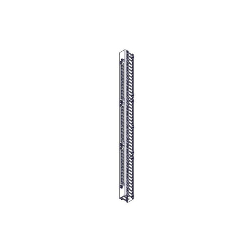 Systeme Electric vertical cable manager, Excelente series, plastic fingers, with cover, for 48U cabinets 750mm and 800mm wide Systeme Electric vertical cable manager, Excelente series, plastic fingers, with cover, for 48U cabinets 750mm and 800mm wide