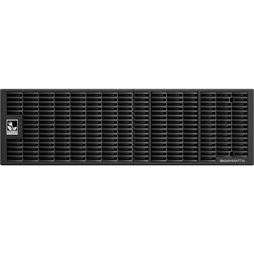 Батарейный модуль (БМ) CyberPower BM240V63ART3U для серии RT, для монтажа в 19' стойку, габариты:438 x 130 x 750 мм/ CyberPower Battery Module BM240V63ART3U for RT Series, 19 'Rack, Dimensions: 438 x 130 x 750mm