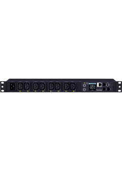 Блок распределения питания/ PDU CyberPower PDU81005 1U type, 16Amp, plug IEC 320 C20, (8) IEC 320 C13