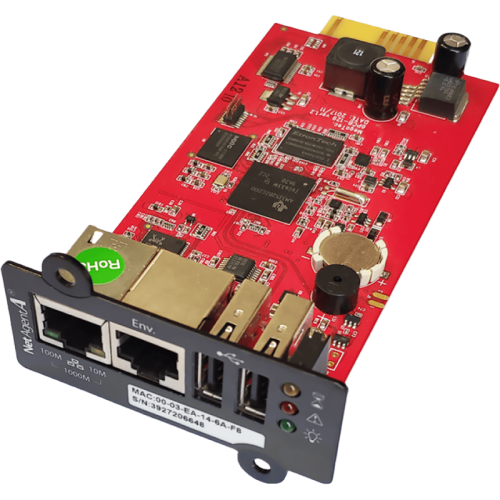 SNMP карта RJ45 ETH 1Gbit, RJ45 RS485, USB x2, длинный слот