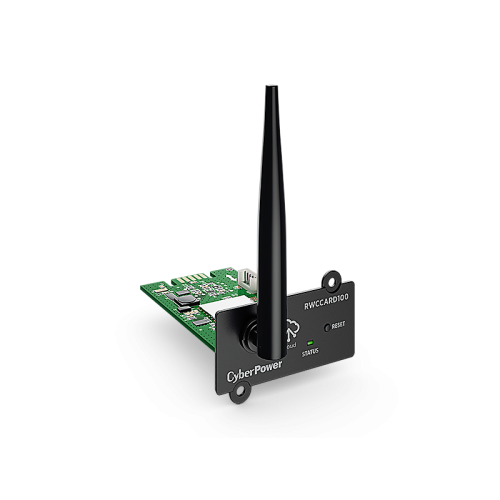 Карта облачного мониторинга/ Cloud monitoring card CyberPower RWCCARD100 NEW для 1ф устройств, беспроводная, Wi-Fi Карта облачного мониторинга/ Cloud monitoring card CyberPower RWCCARD100 NEW для 1ф устройств, беспроводная, Wi-Fi