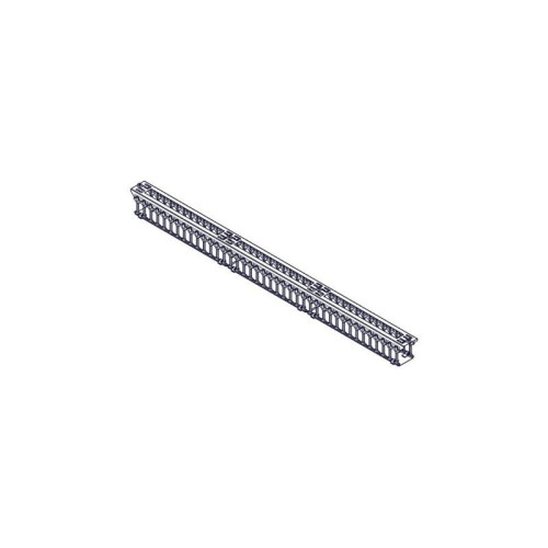 Systeme Electric vertical cable manager, Excelente series, plastic fingers, with cover, for 42U cabinets 750mm and 800mm wide Systeme Electric vertical cable manager, Excelente series, plastic fingers, with cover, for 42U cabinets 750mm and 800mm wide