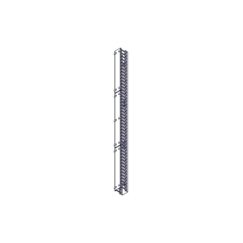 Systeme Electric vertical cable manager, Excelente series, plastic fingers, with cover, for 48U cabinets 750mm and 800mm wide Systeme Electric vertical cable manager, Excelente series, plastic fingers, with cover, for 48U cabinets 750mm and 800mm wide