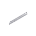 Vertical cable manager Systeme Electric, Excelente series, 42U, plastic fingers, single row, for mounting in a mounting channel