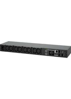 Блок распределения питания/ PDU CyberPower 20SWHVIEC8FNET(41005) NEW 1U, Switched 240V/16A, IEC320-C20 plug , 8 IEC outlets
