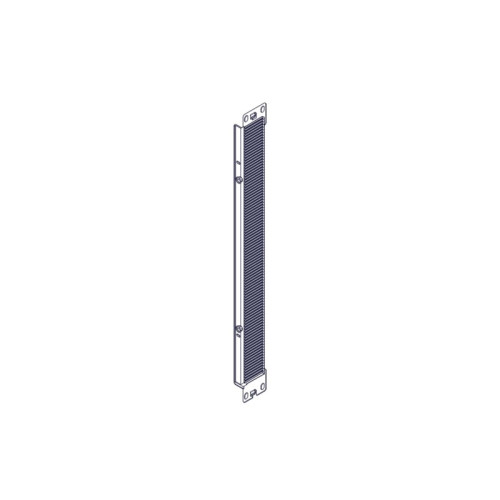 System Electric, серия Uniprom, 1U, 2шт, черный