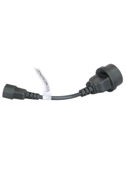 Кабель/ Powercom SCUT IEC-320 C14 to Socket Type-F 250V 10A