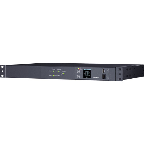 Блок распределения питания/ ATS CyberPower PDU24004 1U type, 10Amp, plug IEC 320 C14, (12) IEC 320 C13 Блок распределения питания/ ATS CyberPower PDU24004 1U type, 10Amp, plug IEC 320 C14, (12) IEC 320 C13
