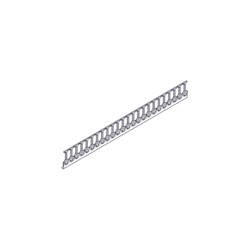 Systeme Electric, серия Excelente, 48U, пластиковые пальцы, однорядный, на две стороны