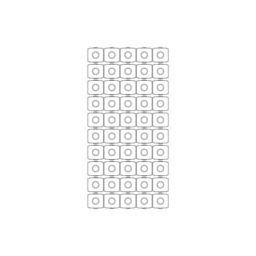 Mounting kit Systeme Electric, Uniprom series, M6 (screw, washer, snap nut), pack of 50 pcs.