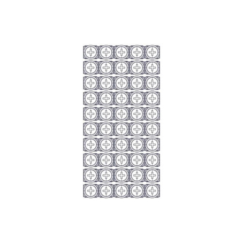 Mounting kit Systeme Electric, Uniprom series, M6 (screw, washer, snap nut), pack of 50 pcs.