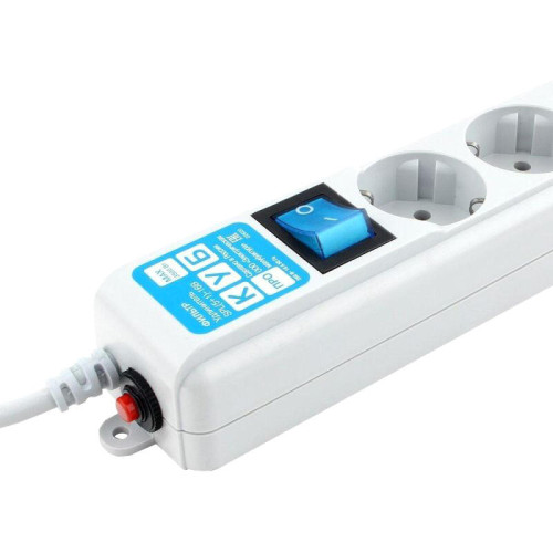 Фильтр-удлинитель Power Cube PRO, 5,0 м, LC контур, 16А/3,5кВт/ Surge protector Power Cube Pro 5,0 m, LC circuit, 6 outlets (white) 16A / 3,5kVt Фильтр-удлинитель Power Cube PRO, 5,0 м, LC контур, 16А/3,5кВт/ Surge protector Power Cube Pro 5,0 m, LC circuit, 6 outlets (white) 16A / 3,5kVt