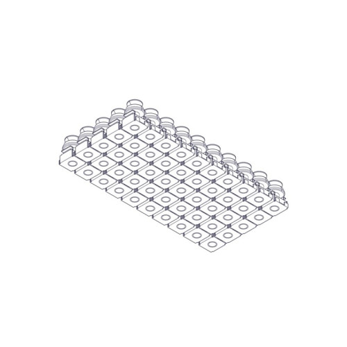 Mounting kit Systeme Electric, Uniprom series, M6 (screw, washer, snap nut), pack of 50 pcs.