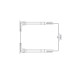 Systeme Electric vertical cable manager, Excelente series, plastic fingers, with cover, for 48U cabinets 750mm and 800mm wide