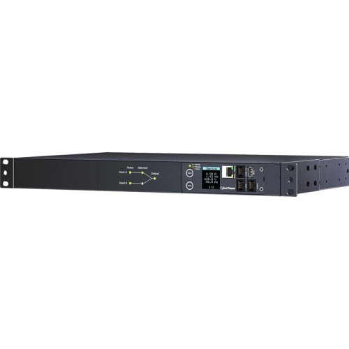 Блок распределения питания/ ATS CyberPower 1U type, 16Amp, plug IEC 320 C20, (8) IEC 320 C13 (2) IEC 320 C19 Блок распределения питания/ ATS CyberPower 1U type, 16Amp, plug IEC 320 C20, (8) IEC 320 C13 (2) IEC 320 C19