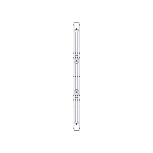 Systeme Electric vertical cable manager, Excelente series, plastic fingers, with cover, for 48U cabinets 750mm and 800mm wide Systeme Electric vertical cable manager, Excelente series, plastic fingers, with cover, for 48U cabinets 750mm and 800mm wide