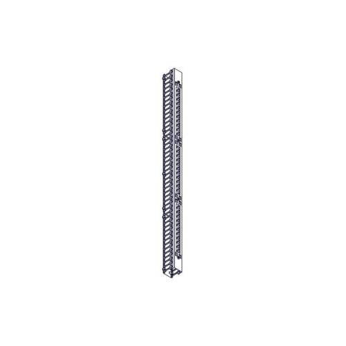 Systeme Electric vertical cable manager, Excelente series, plastic fingers, with cover, for 48U cabinets 750mm and 800mm wide Systeme Electric vertical cable manager, Excelente series, plastic fingers, with cover, for 48U cabinets 750mm and 800mm wide
