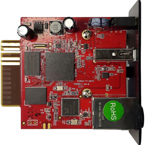 SNMP карта Megatec DS807 (NetAgentS) с портом RJ45 ETH 1Gbit и USB, средний слот