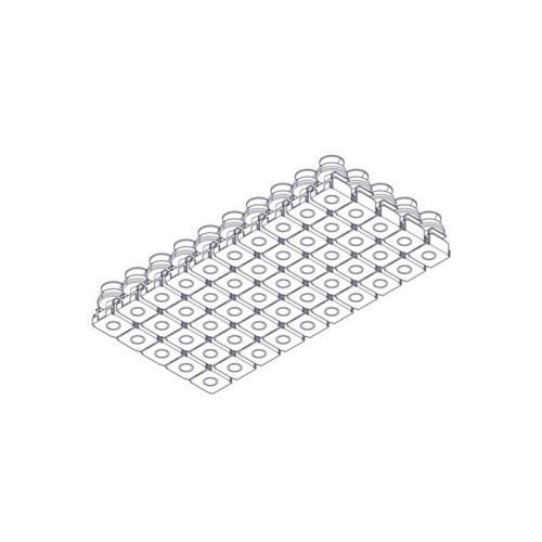 Mounting kit Systeme Electric, Uniprom series, M6 (screw, washer, snap nut), pack of 50 pcs.