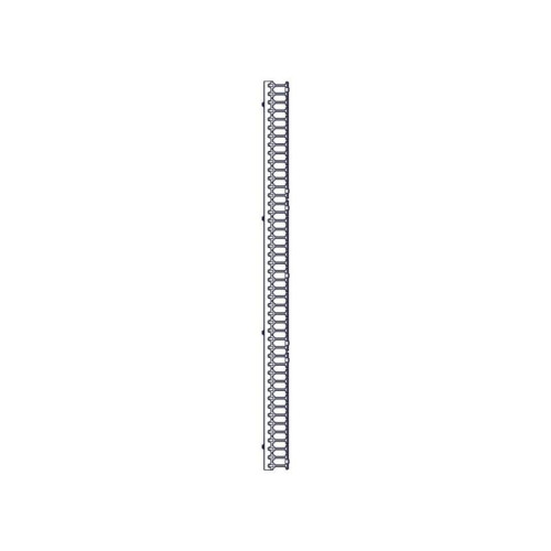 Systeme Electric vertical cable manager, Excelente series, plastic fingers, with cover, for 48U cabinets 750mm and 800mm wide Systeme Electric vertical cable manager, Excelente series, plastic fingers, with cover, for 48U cabinets 750mm and 800mm wide