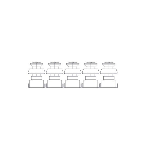 Mounting kit Systeme Electric, Uniprom series, M6 (screw, washer, snap nut), pack of 50 pcs.