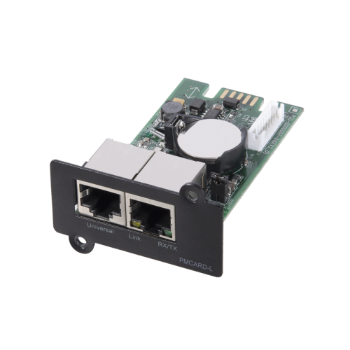 SNMP карта для удаленного управления по сети Ethernet c Английским интерфейсом, 2xRJ45, PowerMaster/ SNMP card ENG