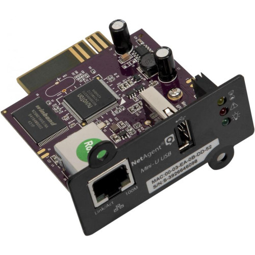 Адаптер SNMP Powercom DS807 10M/100M 1-port Internal NetAgent USB