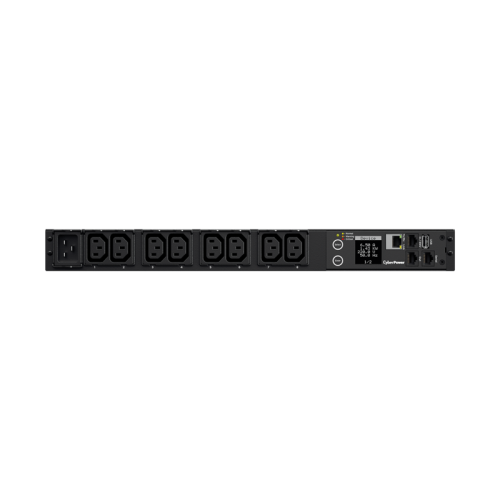 Блок распределения питания/ PDU CyberPower 20SWHVIEC8FNET(41005) NEW 1U, Switched 240V/16A, IEC320-C20 plug , 8 IEC outlets