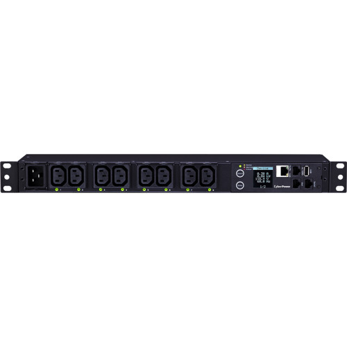 Блок распределения питания/ PDU CyberPower PDU81005 1U type, 16Amp, plug IEC 320 C20, (8) IEC 320 C13