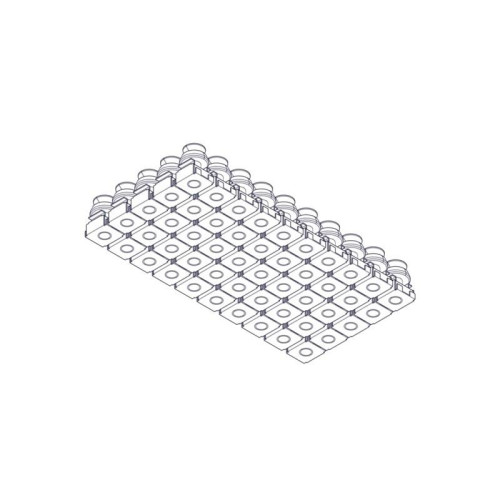 Mounting kit Systeme Electric, Uniprom series, M6 (screw, washer, snap nut), pack of 50 pcs.
