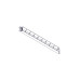 Plastic plug Systeme Electric, Excelente series, 1U , 19