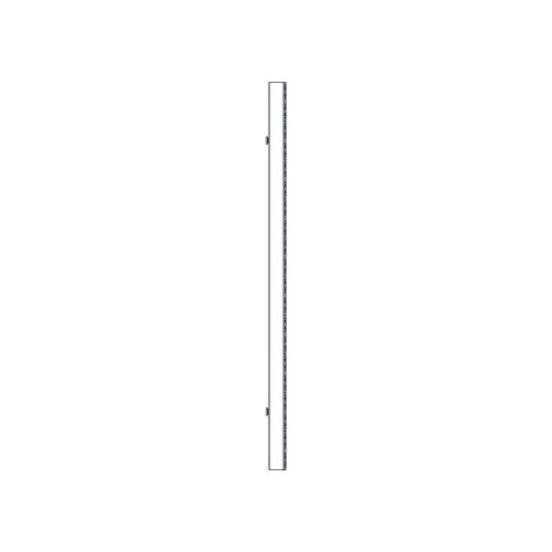 Vertical cable manager Systeme Electric, Excelente series, 42U, plastic fingers, single row, for mounting in a mounting channel