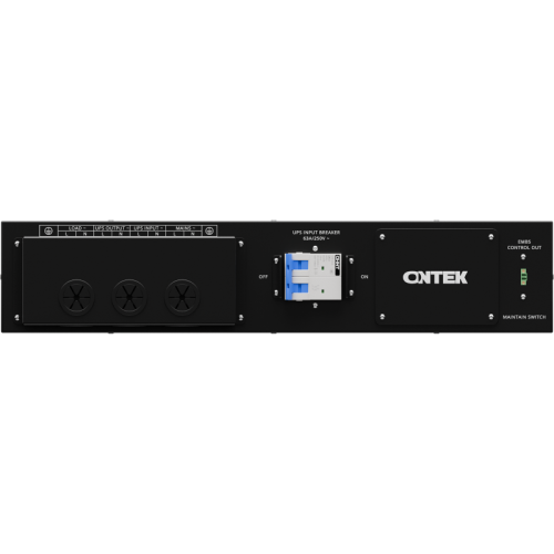 Сервисный байпас/ ONTEK сервисный байпас для ИБП 6-10кВА 63A 1Ф (BYPASS SWITCH RACK)