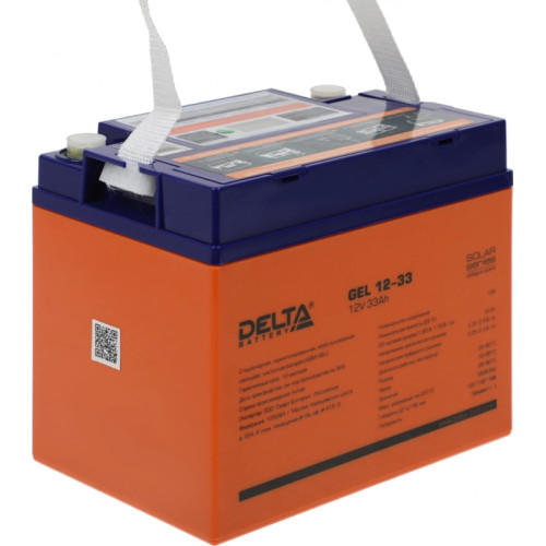 Батарея Vektor Battery серия GEL, GEL 12-33, напряжение 12В, емкость 33 Ач (разряд 10 часов), макс. ток разряда (5 сек.) 330А, макс. ток заряда 6,6 А, свинцово-кислотная типа GEL, клеммы M6, ДxШxВ 196x130x154мм., вес 10,1 кг., срок службы 13 лет Батарея Vektor Battery серия GEL, GEL 12-33, напряжение 12В, емкость 33 Ач (разряд 10 часов), макс. ток разряда (5 сек.) 330А, макс. ток заряда 6,6 А, свинцово-кислотная типа GEL, клеммы M6, ДxШxВ 196x130x154мм., вес 10,1 кг., срок службы 13 лет