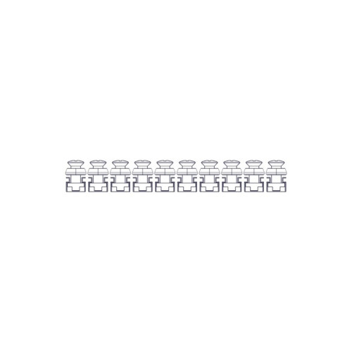 Mounting kit Systeme Electric, Uniprom series, M6 (screw, washer, snap nut), pack of 50 pcs.