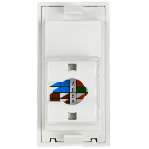 РКИ-10-00-П Розетка информационная RJ-45 UTP кат.5e (на 1 модуль) ПРАЙМЕР белая IEK