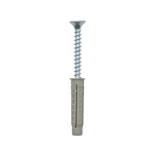Саморез 4,5х40 мм с дюбелем V6