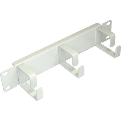 Кабельный органайзер горизонтальный Lanmaster TWT-CBW10-ORG-1U-GY односторонний кольца 1U шир.:10