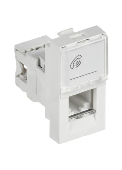 Розетка телефонная RJ-11 категория 3 РКФ-10-00-П