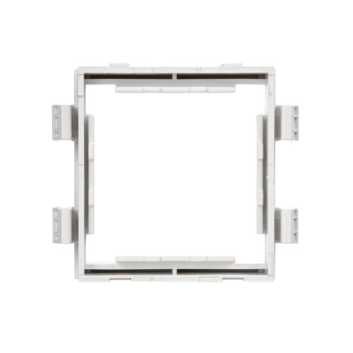 Каркас под 2 модуля/ In-Liner Front каркас под 2 модуля 45х45 белый Каркас под 2 модуля/ In-Liner Front каркас под 2 модуля 45х45 белый
