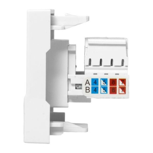 Розетка/ Розетка RJ-45, категории 5e (ширина 2 модуля)