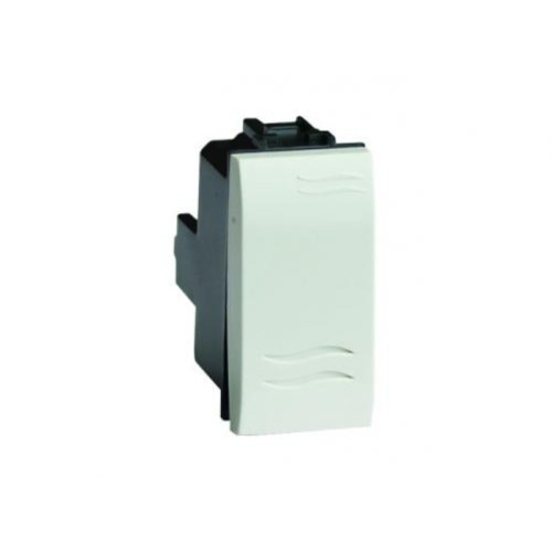 Выключатель одноклавишный/ Выключатель одноклавишный, 1 модуль, белый