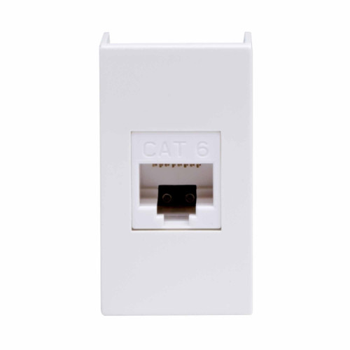 Розетка компьютерная/ VIVA Розетка компьютерная RJ-45 категория 6 1 модуль белая